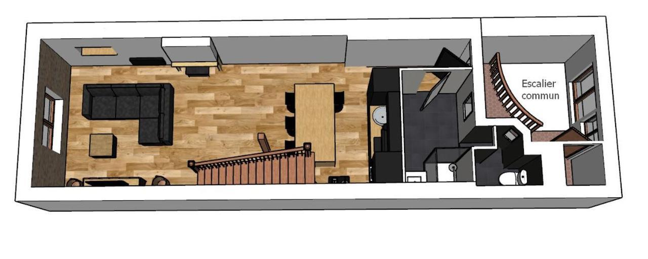 Mâcon Loft Au Coeur Du Centre Ville المظهر الخارجي الصورة